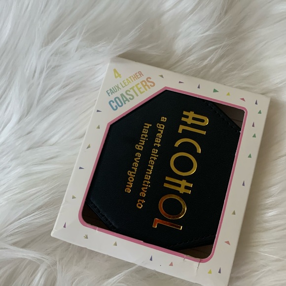 NWT Alcohol Coasters - Picture 2 of 4